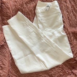 Wet Seal never worn white skinny pants